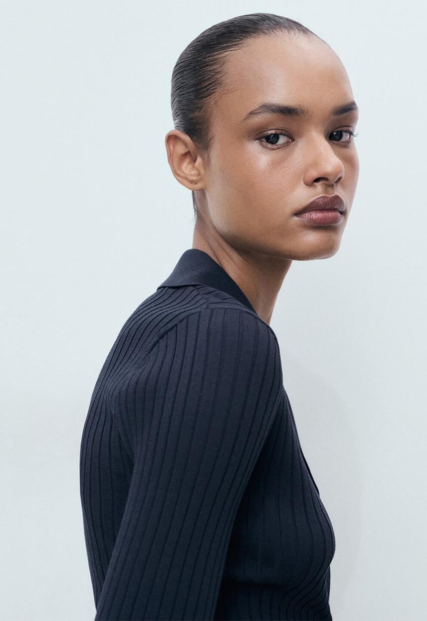 MANGO - Cardigan luccapk - midnight navy