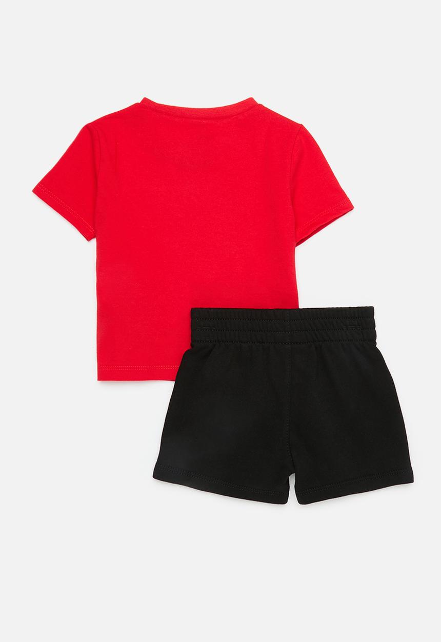 Nike - Nike club knit set - university red / black