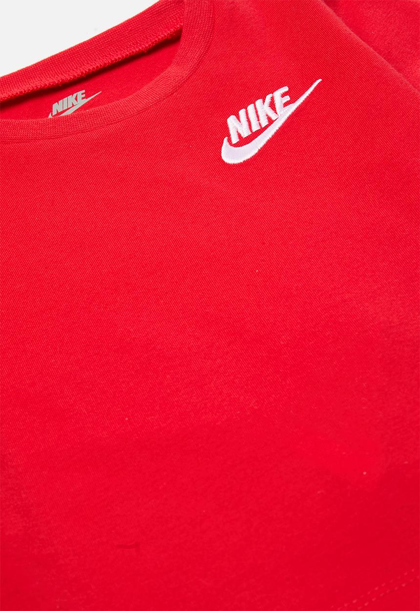 Nike - Nike club knit set - university red / black