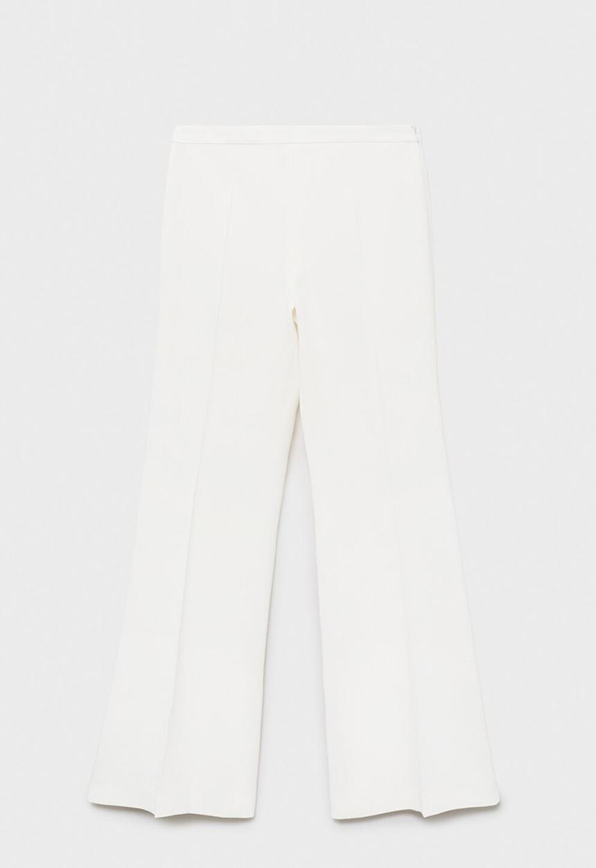 MANGO - Trousers harry -  white