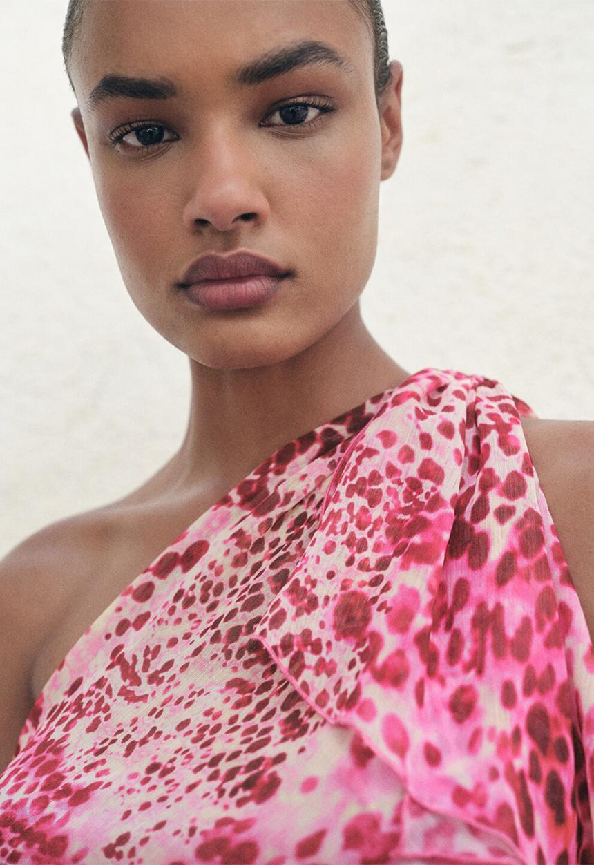 MANGO - Dress corinne -  bright pink