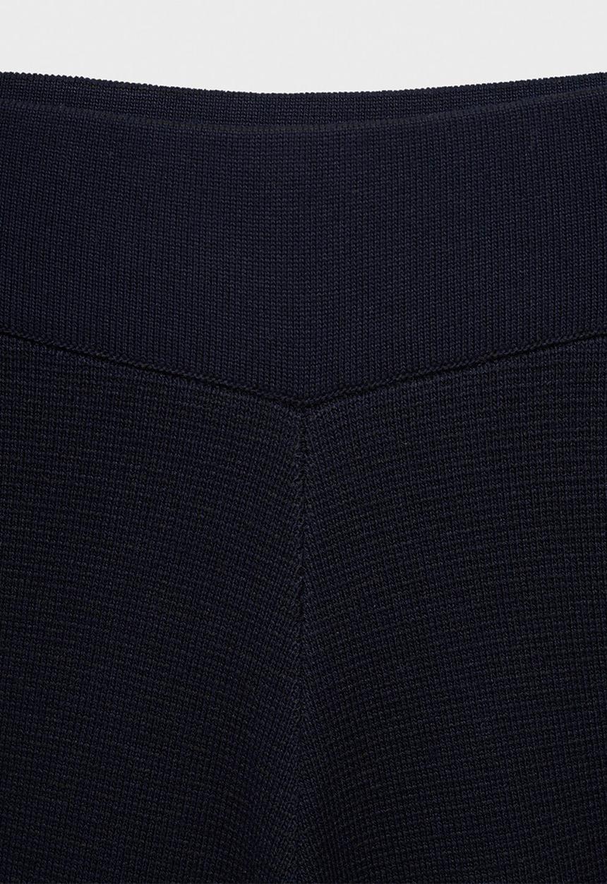 MANGO - Trousers roma -  navy