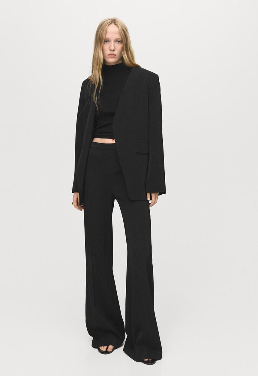 MANGO - Blazer harry -  black