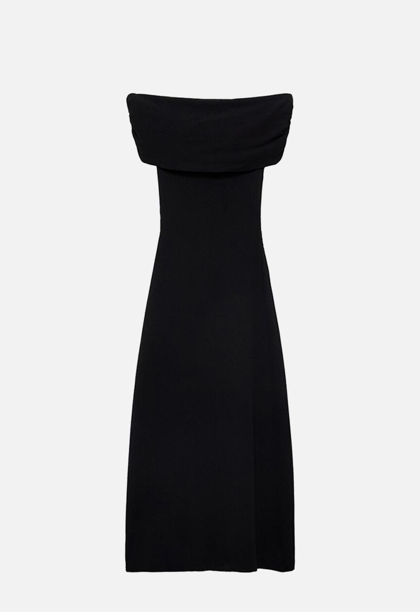 MANGO - Dress lola -  black