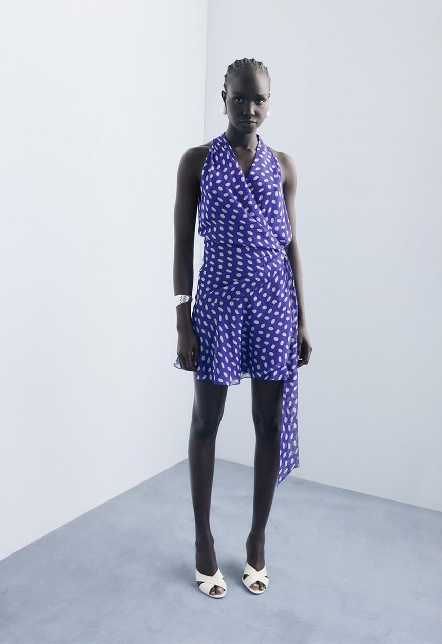 MANGO - Dress tango -  blue
