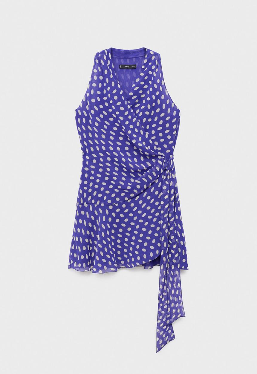 MANGO - Dress tango -  blue