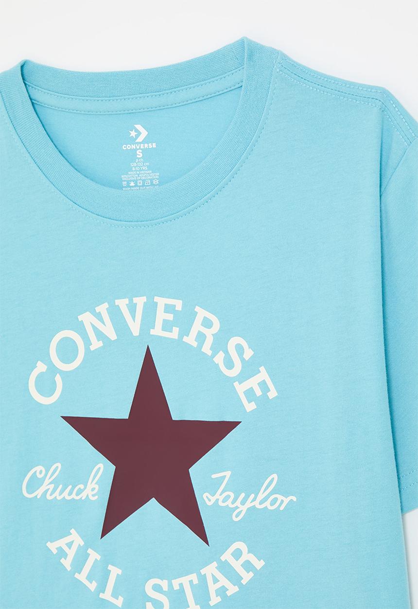 Converse - Cnvb Dissected Chuck Patch Short Sleeve Tee - Deja Blue