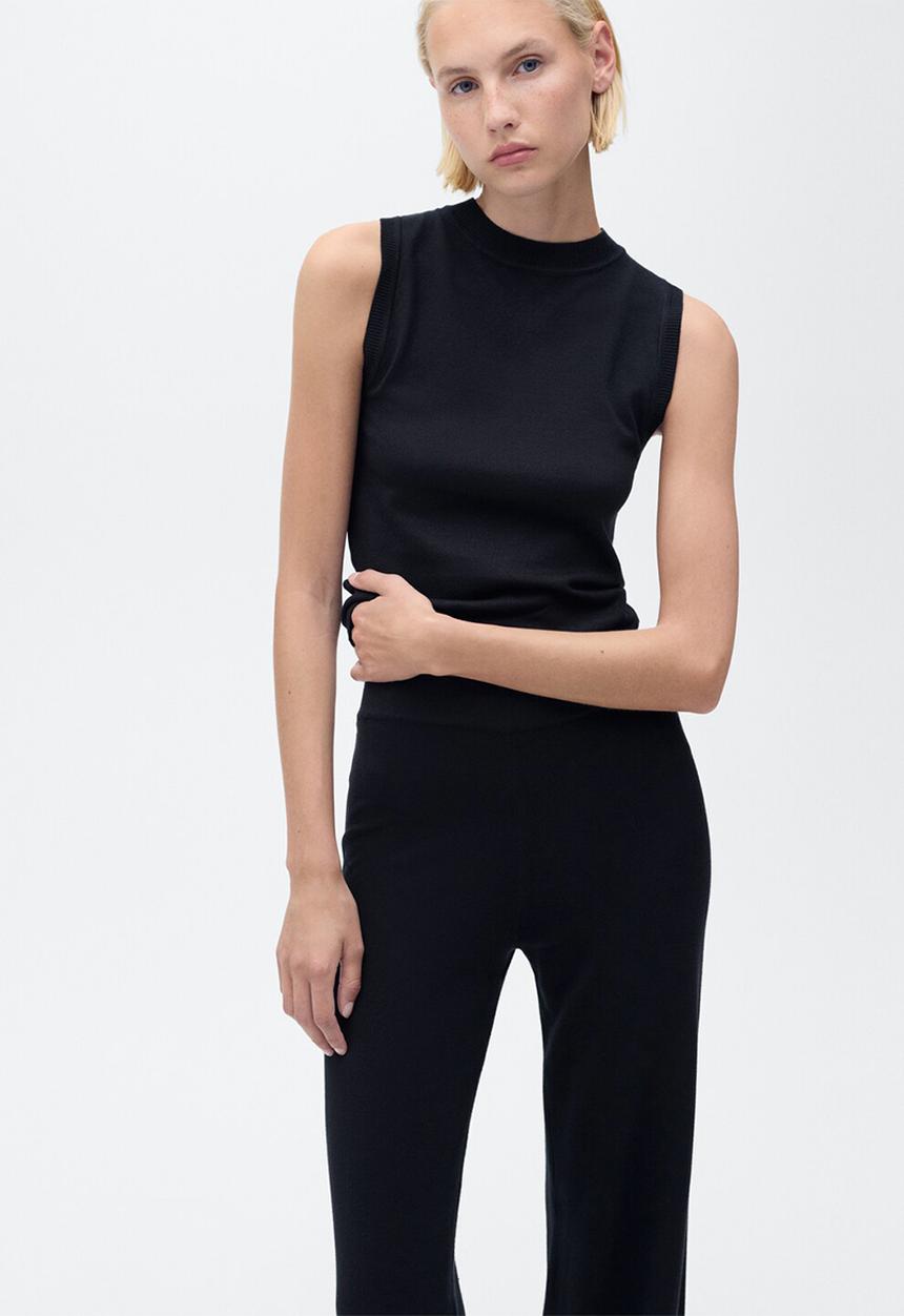 MANGO - Trousers almibi -  midnight navy