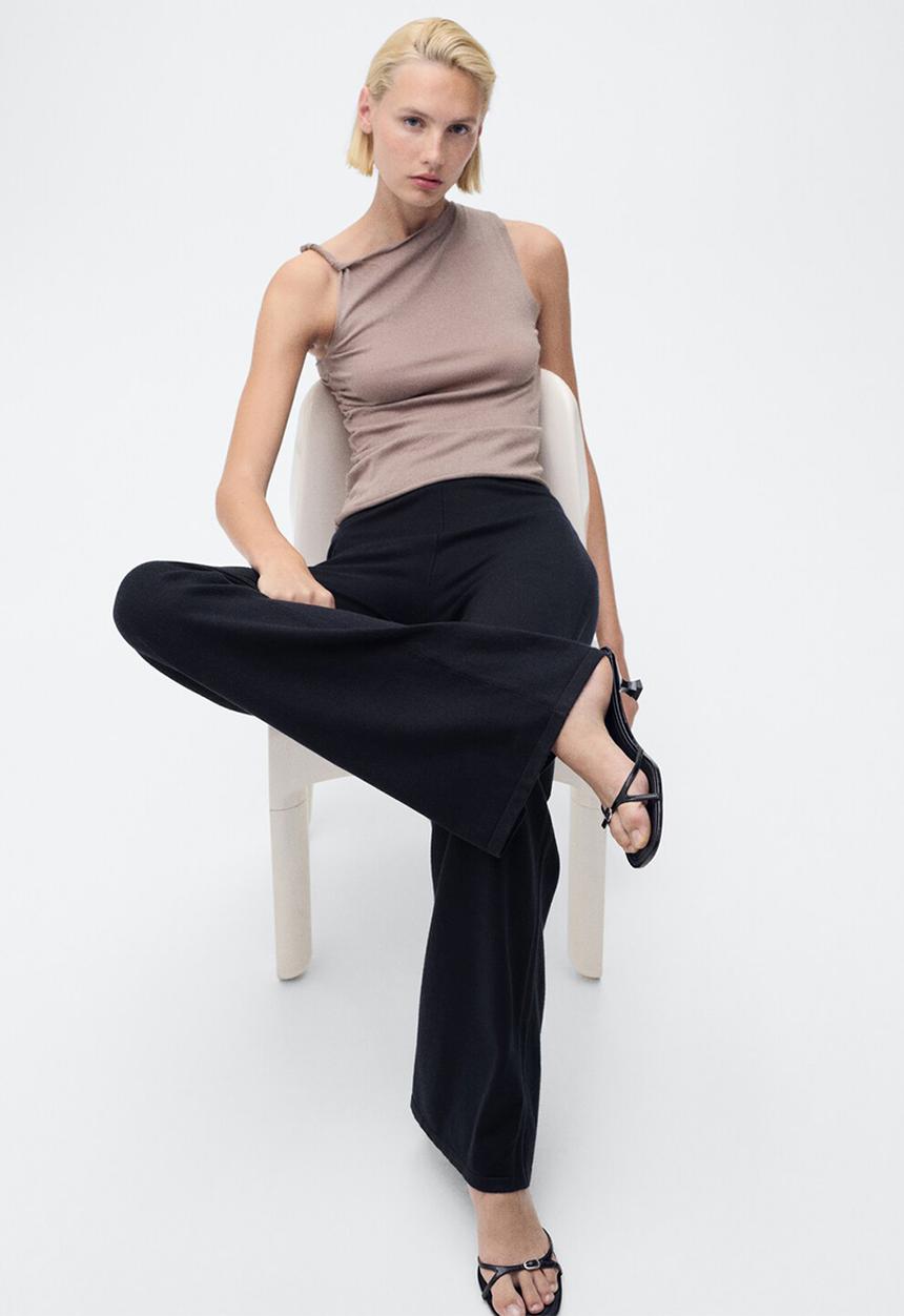 MANGO - Trousers almibi -  midnight navy