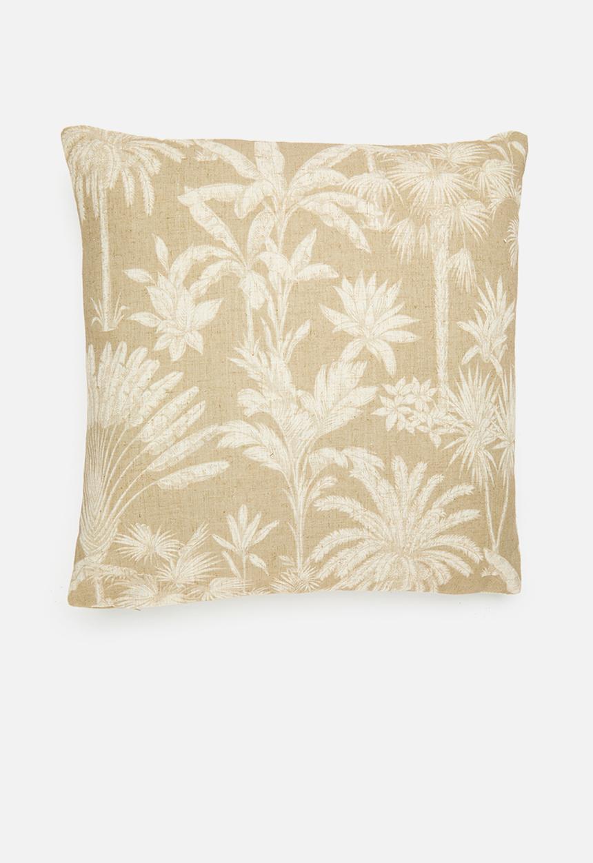 H&S - Tropical patio cushion - neutral