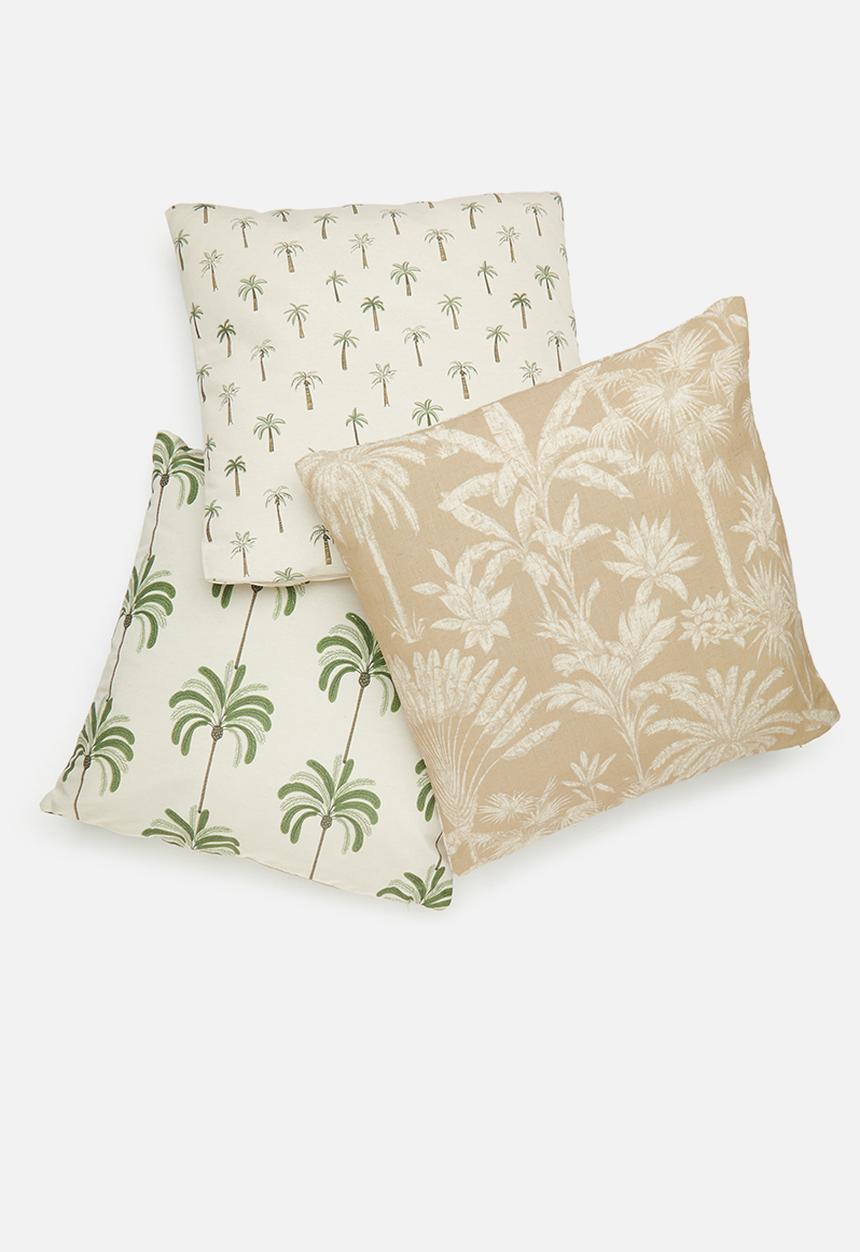 H&S - Tropical patio cushion - neutral