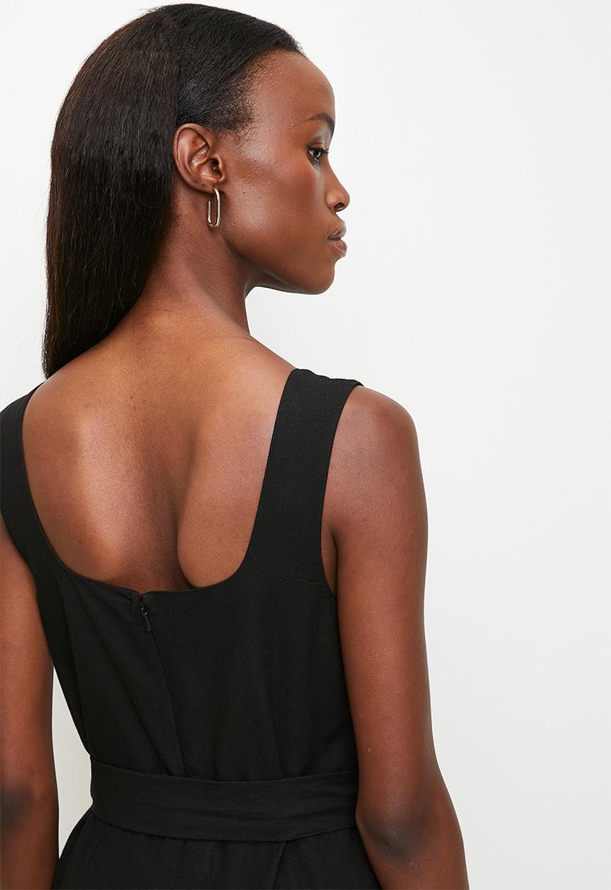 POLO - Robyn sl jumpsuit - black