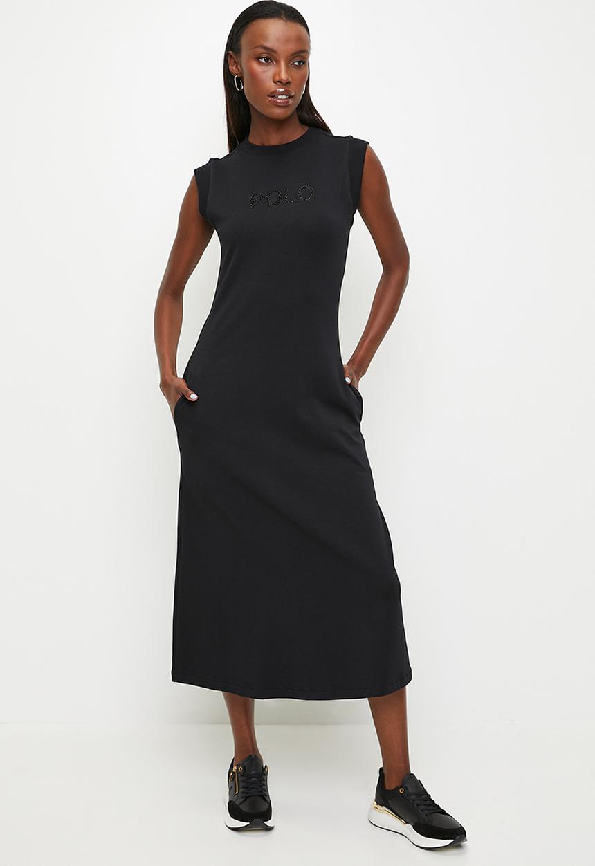 POLO - Wmn Mila s/s Casual Dress - Black