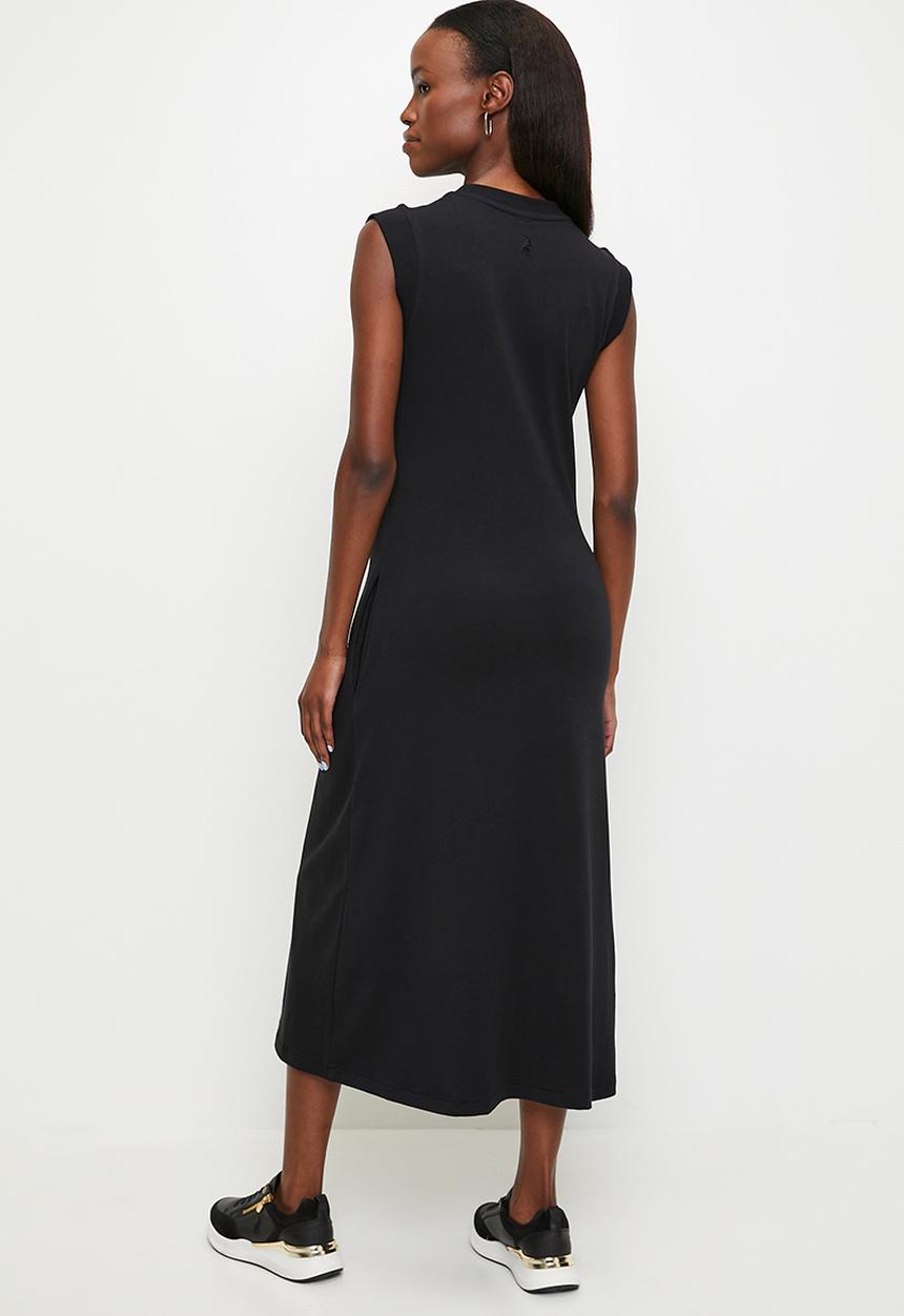 POLO - Wmn Mila s/s Casual Dress - Black