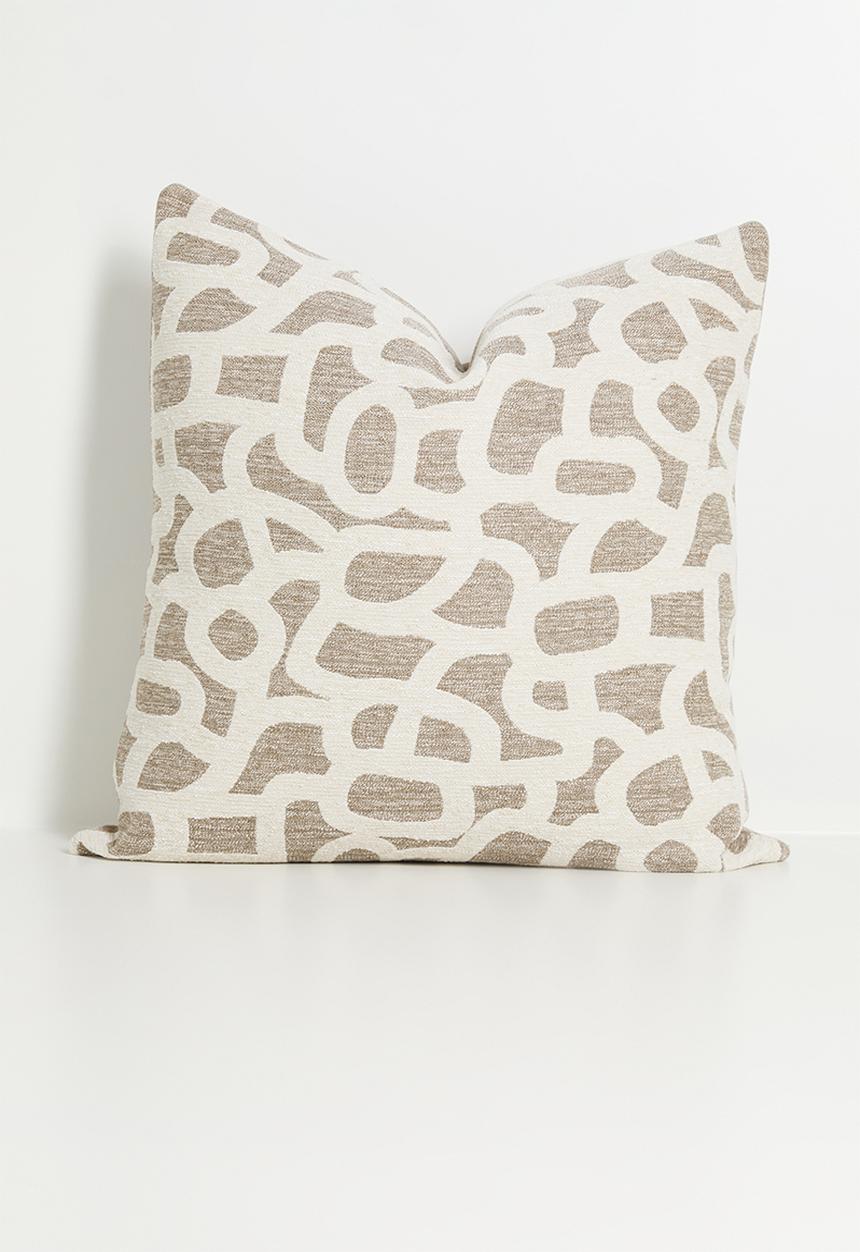Hertex Fabrics - Inca Trail Cushion Cover - Driftwood