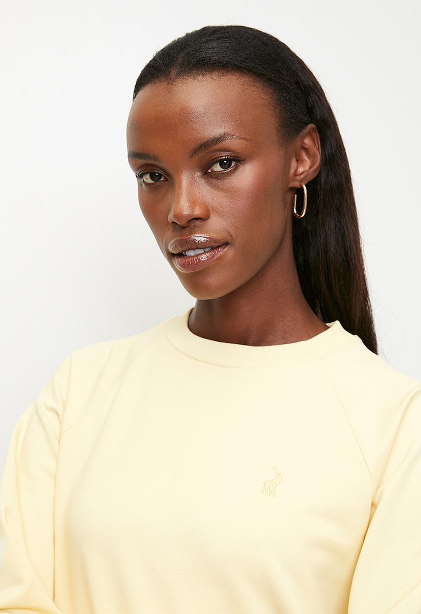 POLO - Sophia track top - butter neutral