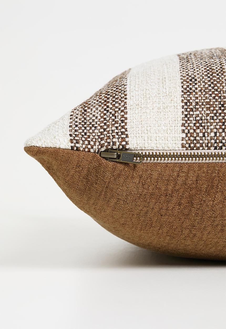 Hertex Fabrics - Argentina Cushion Cover - Espresso