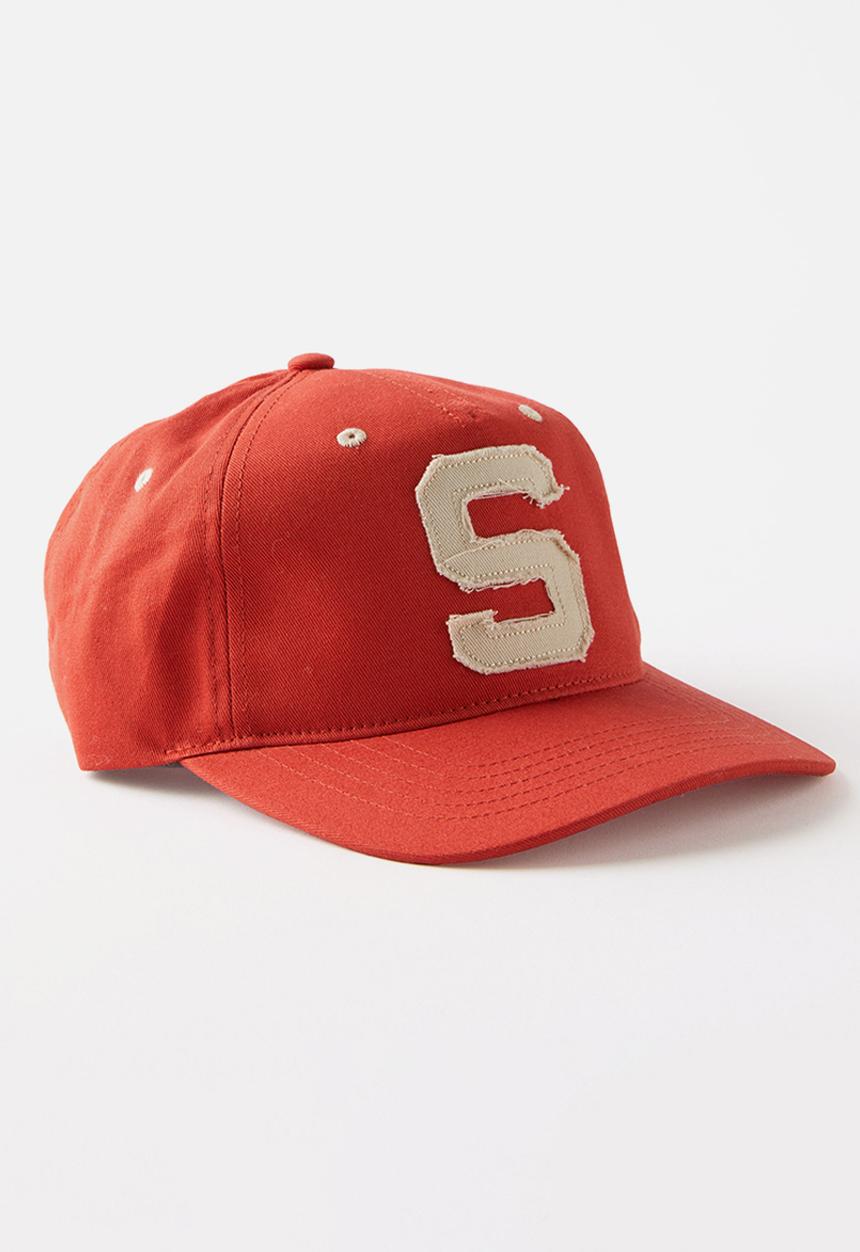Cotton On - 5 Panel Hat - Dull Red