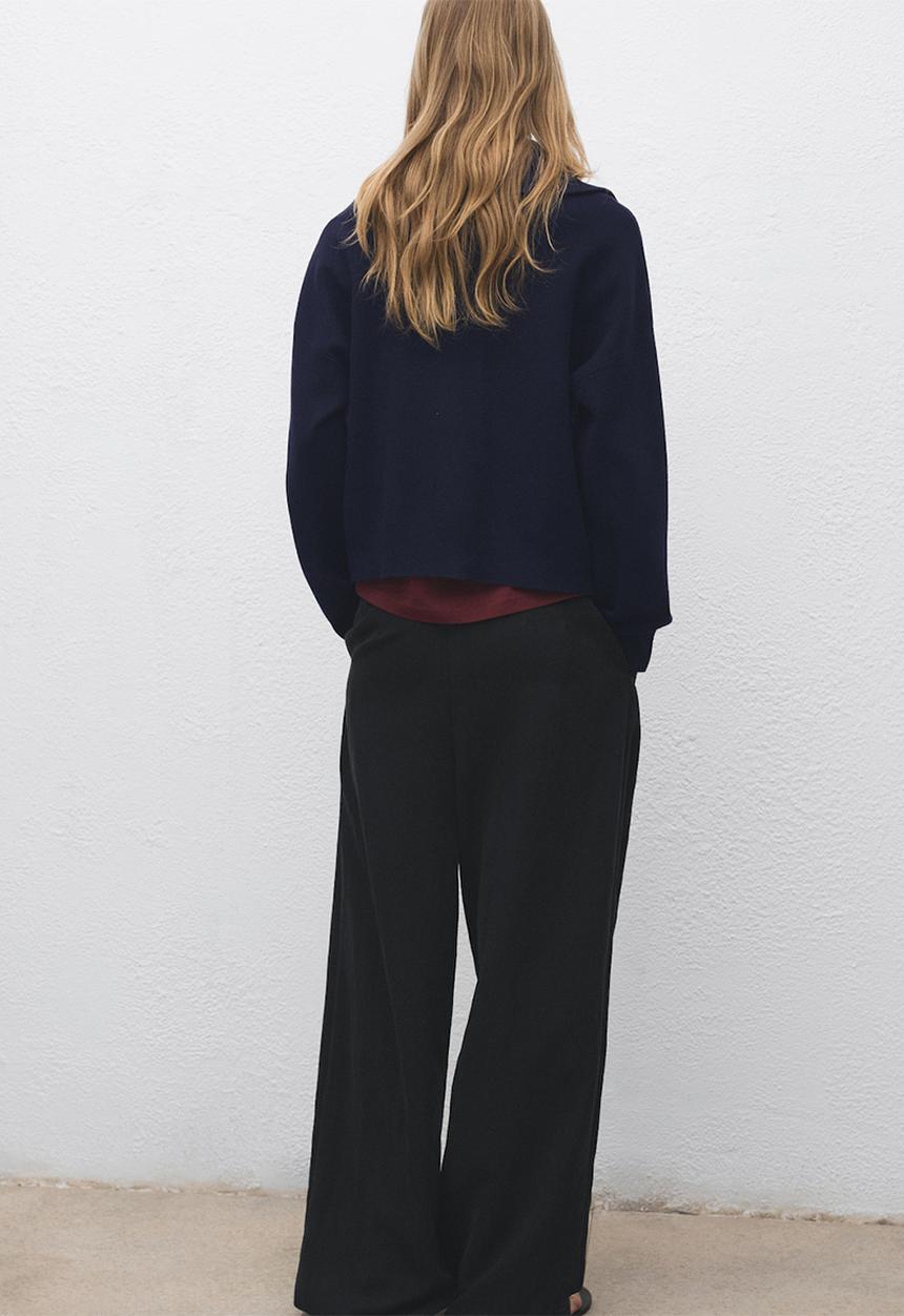 MANGO - Jersey luccav - midnight navy