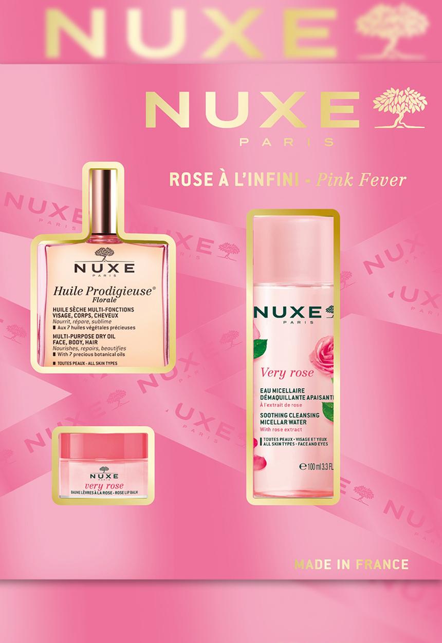 NUXE - Floral PINK FEVER Set