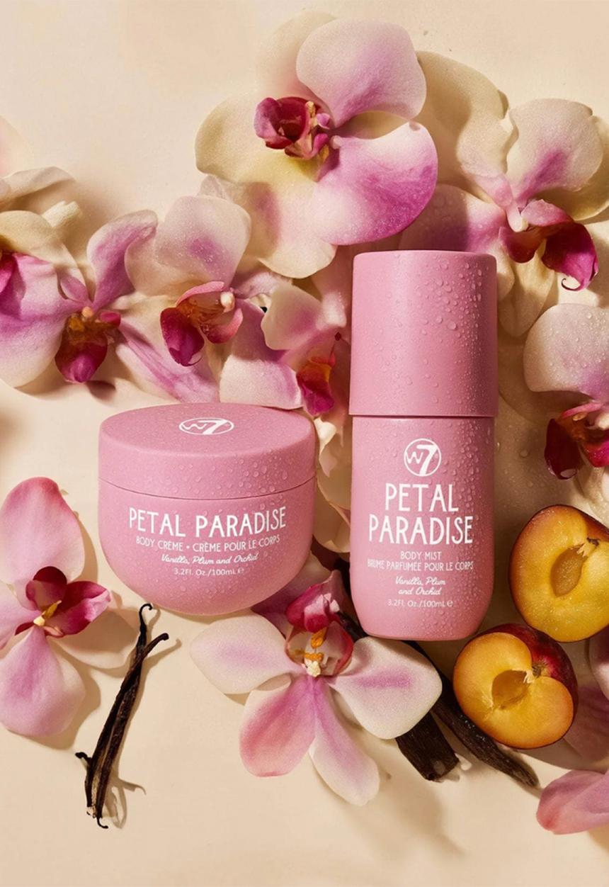 W7 Cosmetics - Body Mist and Butter Gift Set - Petal Paradise