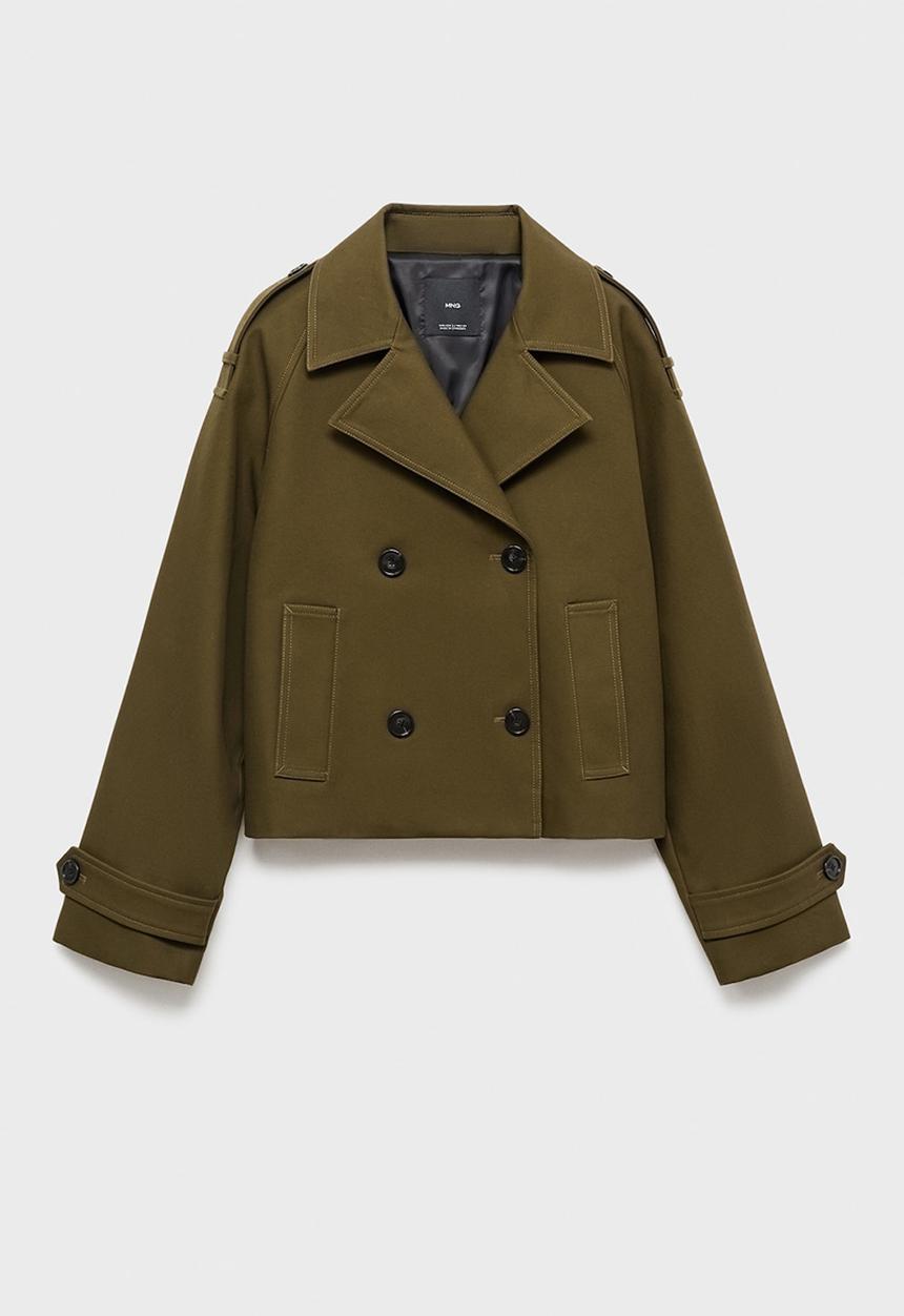 MANGO - Chaqueta lipa - beige/khaki