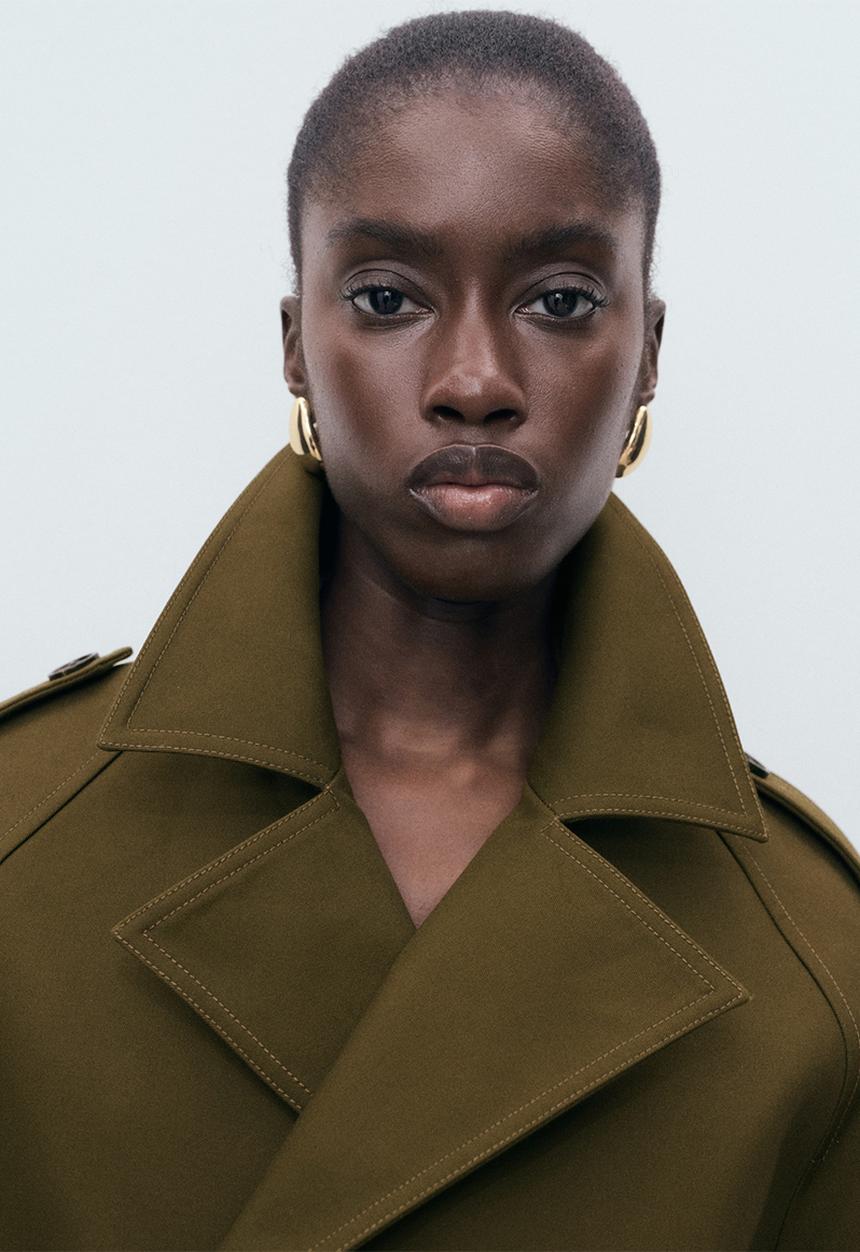 MANGO - Chaqueta lipa - beige/khaki