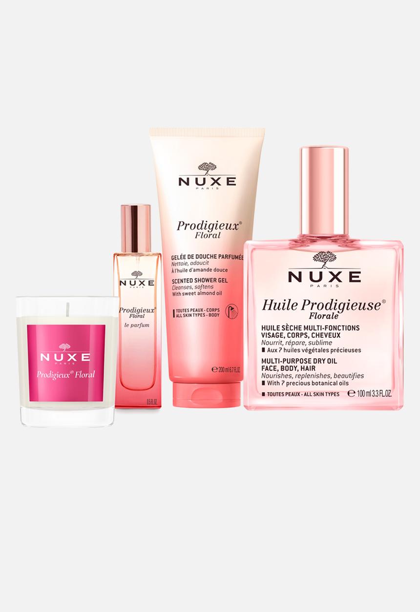 NUXE - Floral HAPPY IN PINK Set