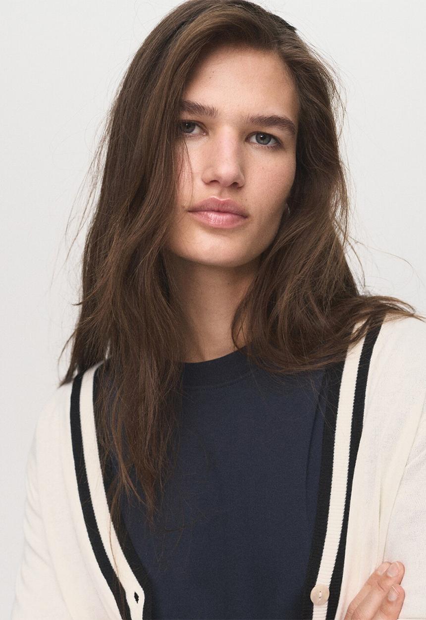 MANGO - Cardigan lucco - light beige
