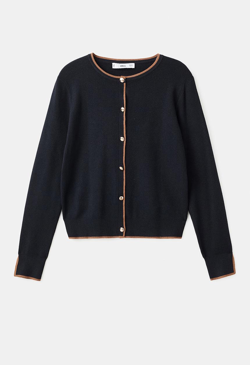 MANGO - Cardigan luccav - midnight navy