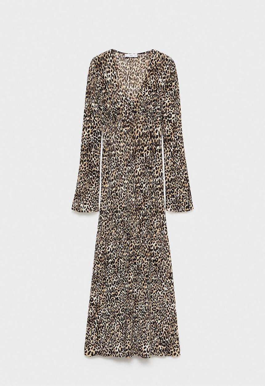 MANGO - Dress pome  - black