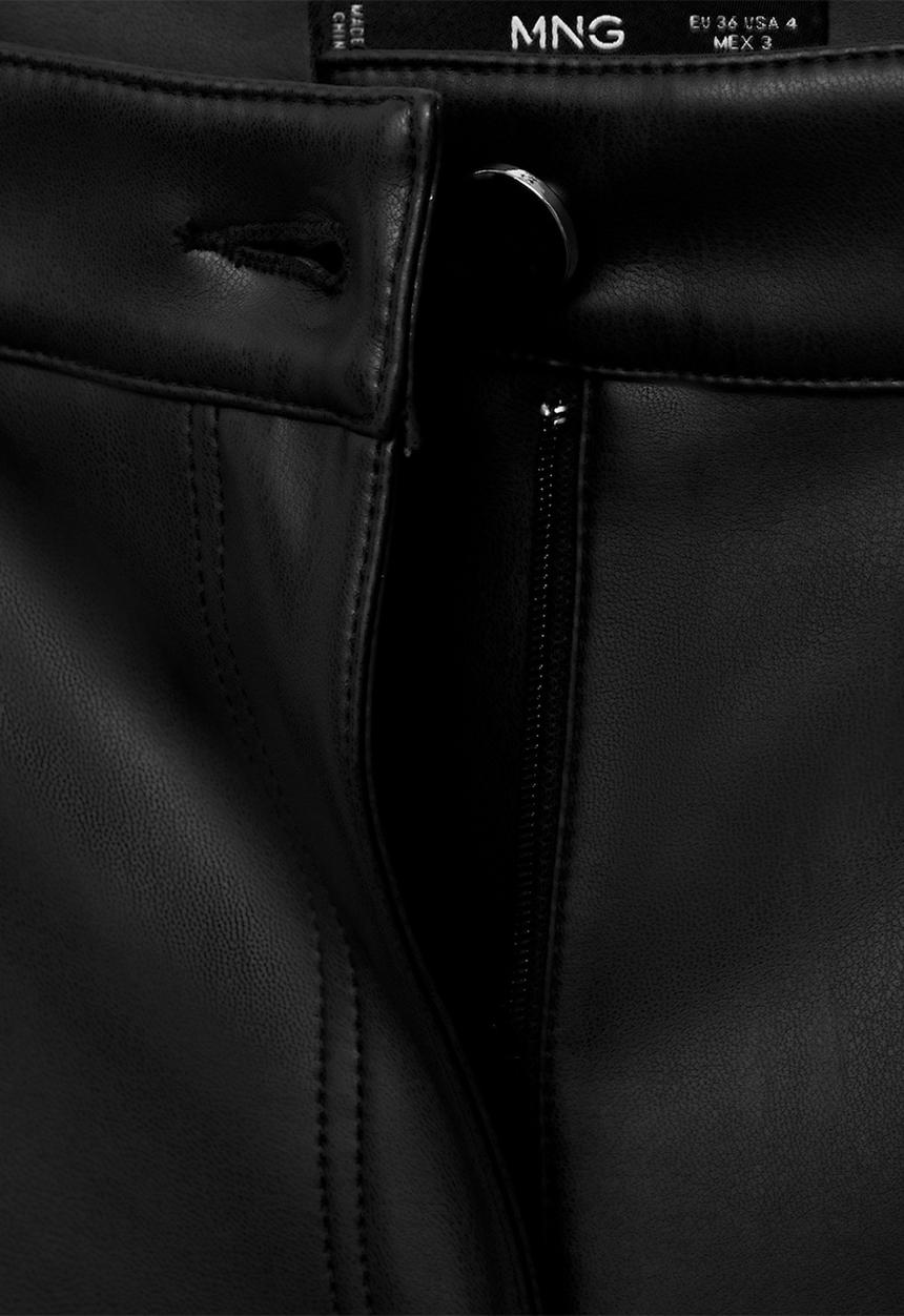 MANGO - Pantalon connie - black