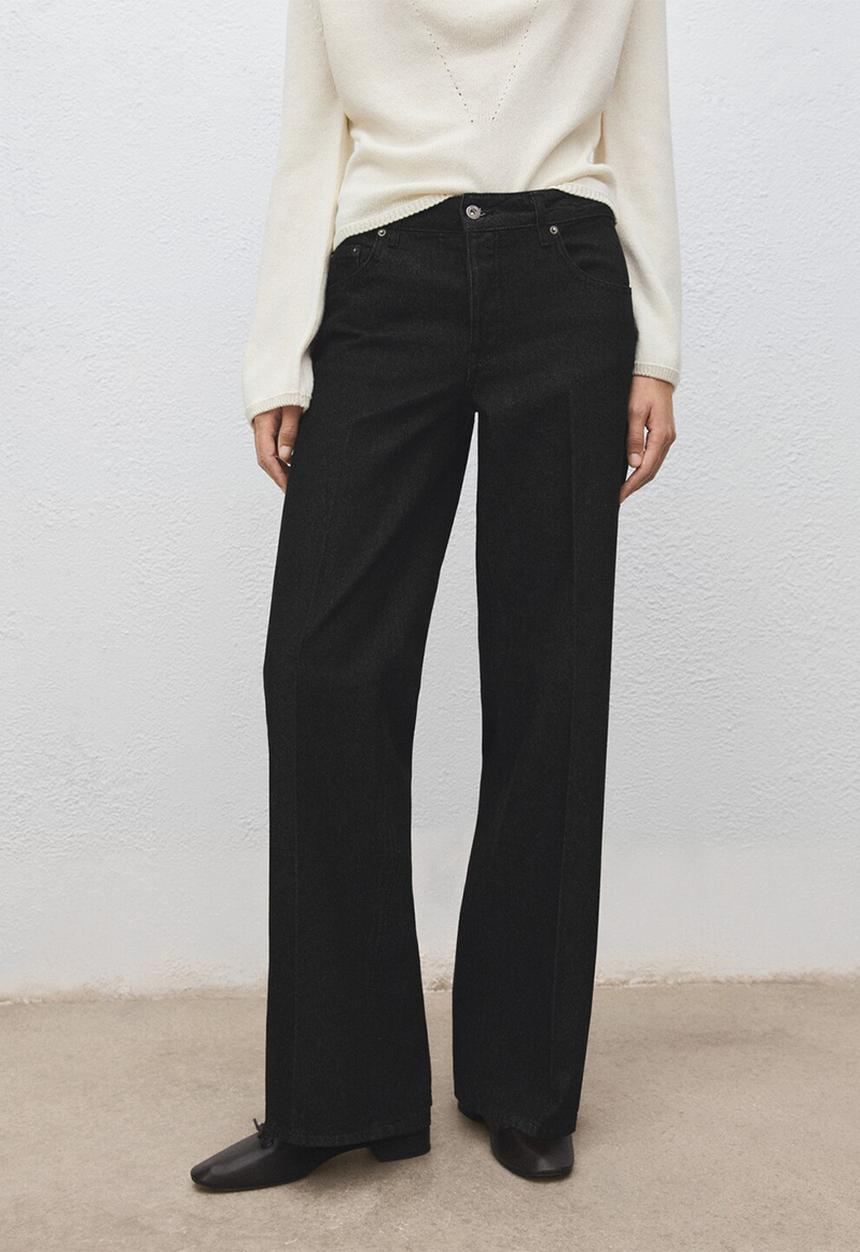 MANGO - Jeans martina - black