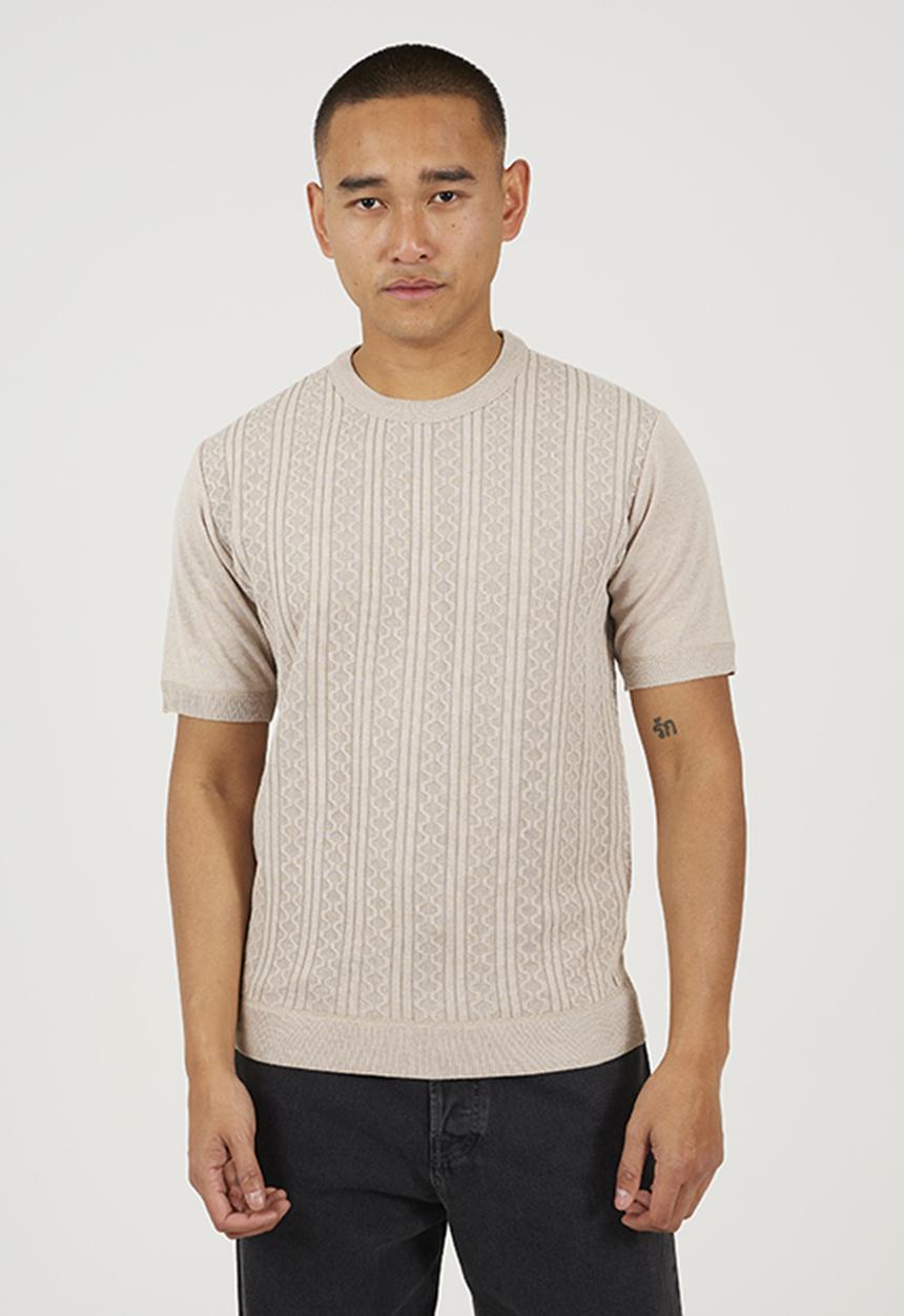Brave Soul - Desalvo Crew Neck - Stone Marl