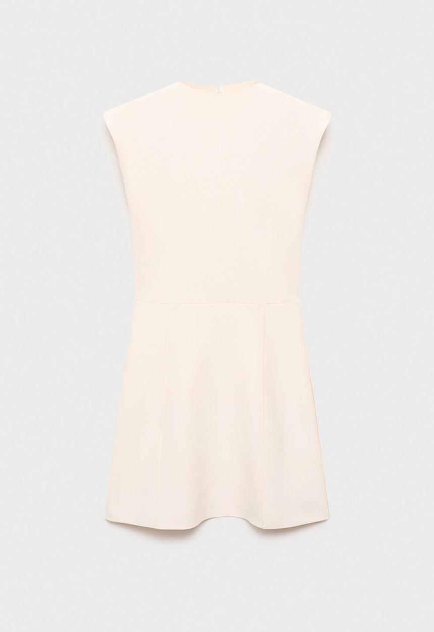 MANGO - Dress domino - light  beige 