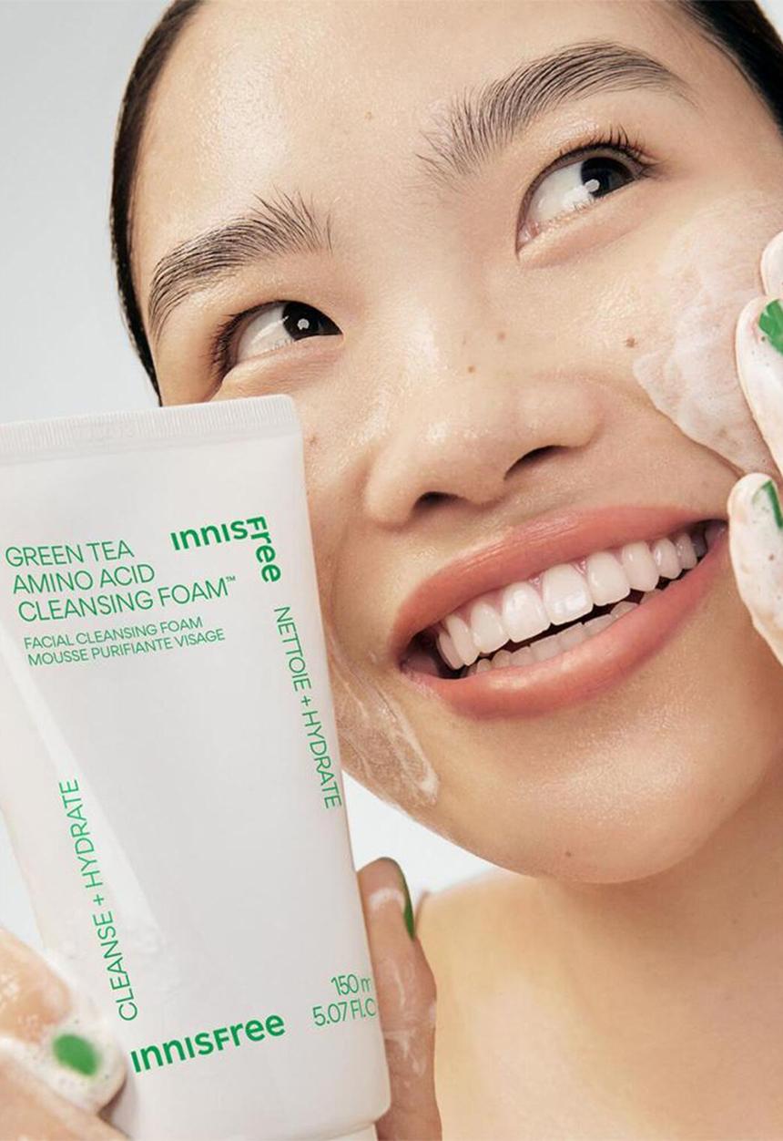 Innisfree - Green Tea Amino Acid Cleansing Foam