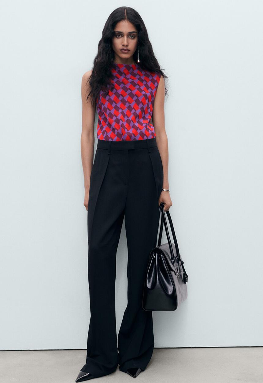 MANGO - Blouse martina -  purple