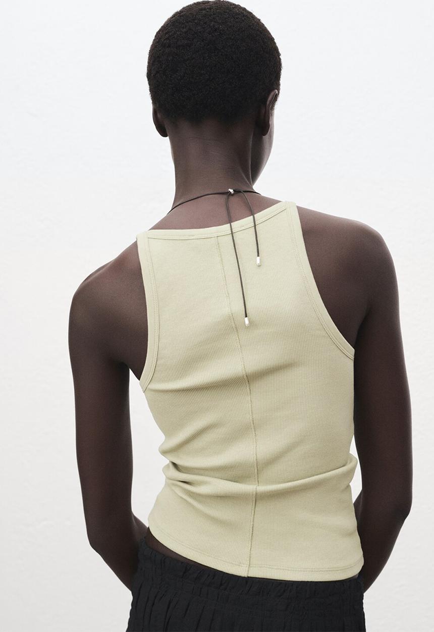 MANGO - Top Bonini - Beige & Khaki