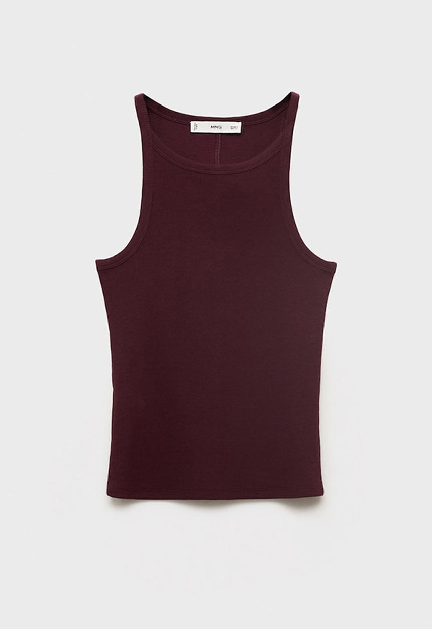 MANGO - Top Bonini - Dark Red