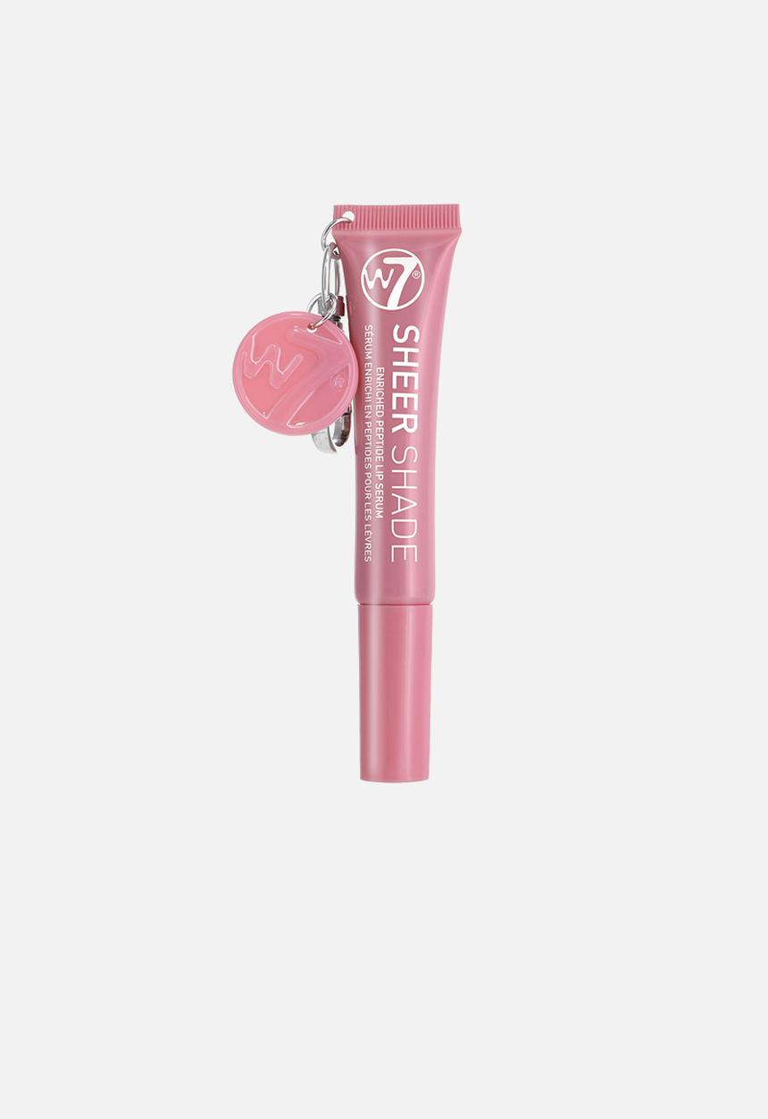 W7 Cosmetics - Sheer Shade Enriched Peptide Lip Serum with Key Ring - Dusk Petal