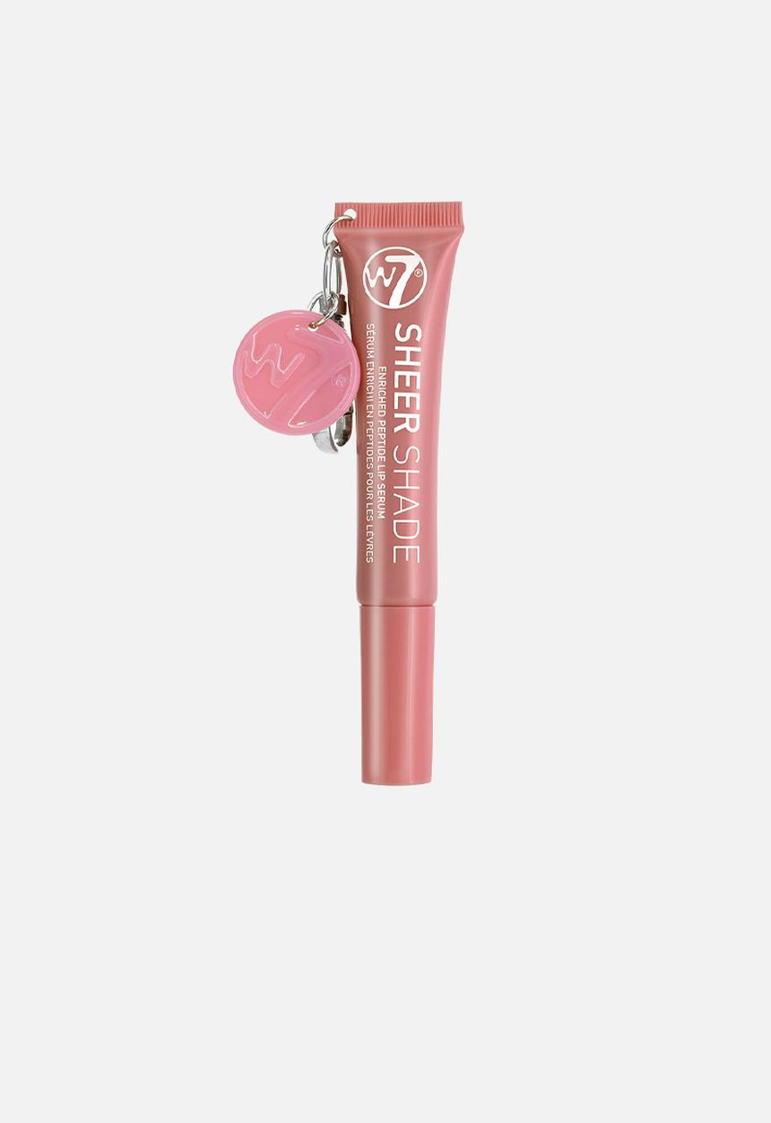 W7 Cosmetics - Sheer Shade Enriched Peptide Lip Serum with Key Ring - Mauve Muse