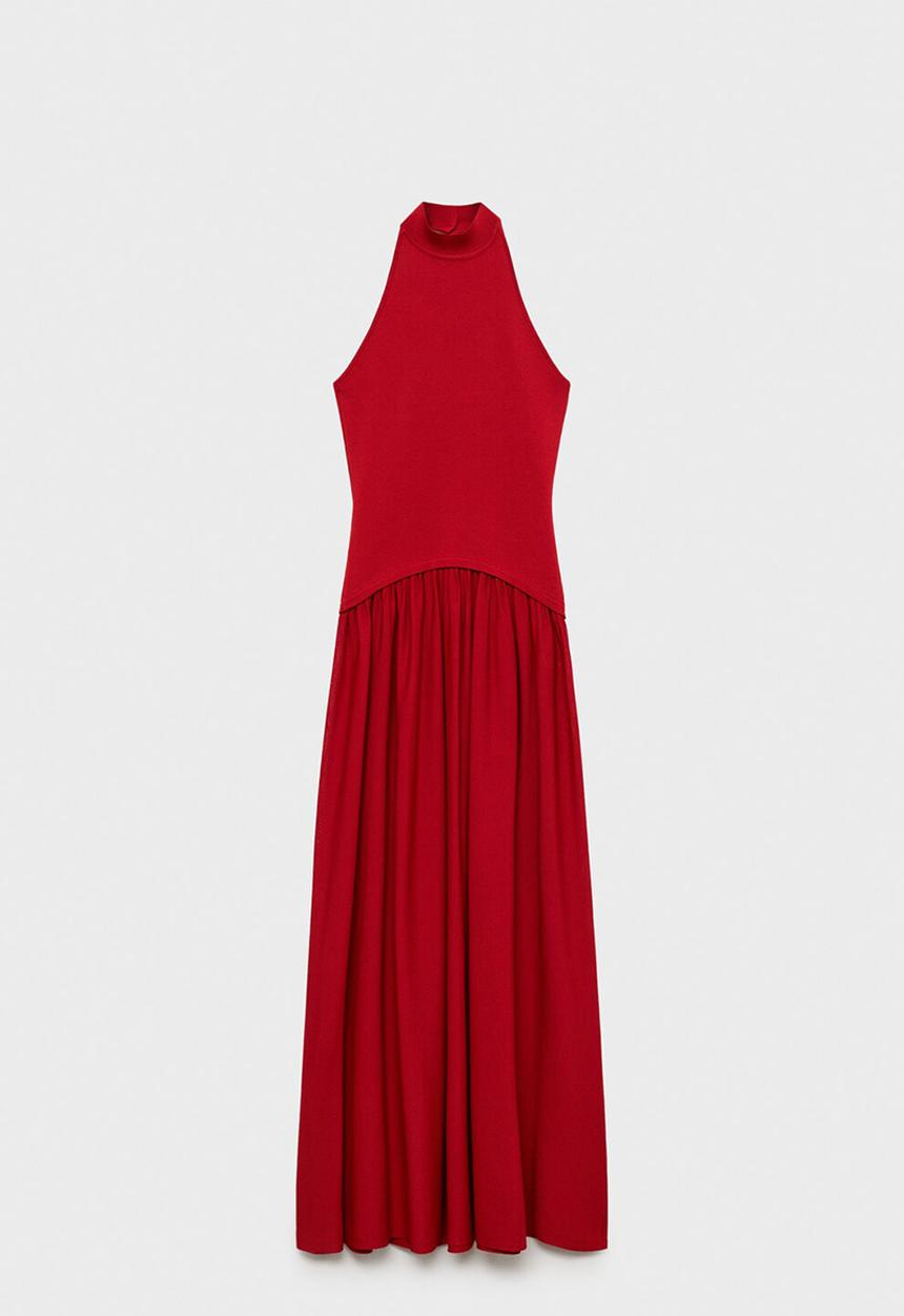 MANGO - Dress marti  - red