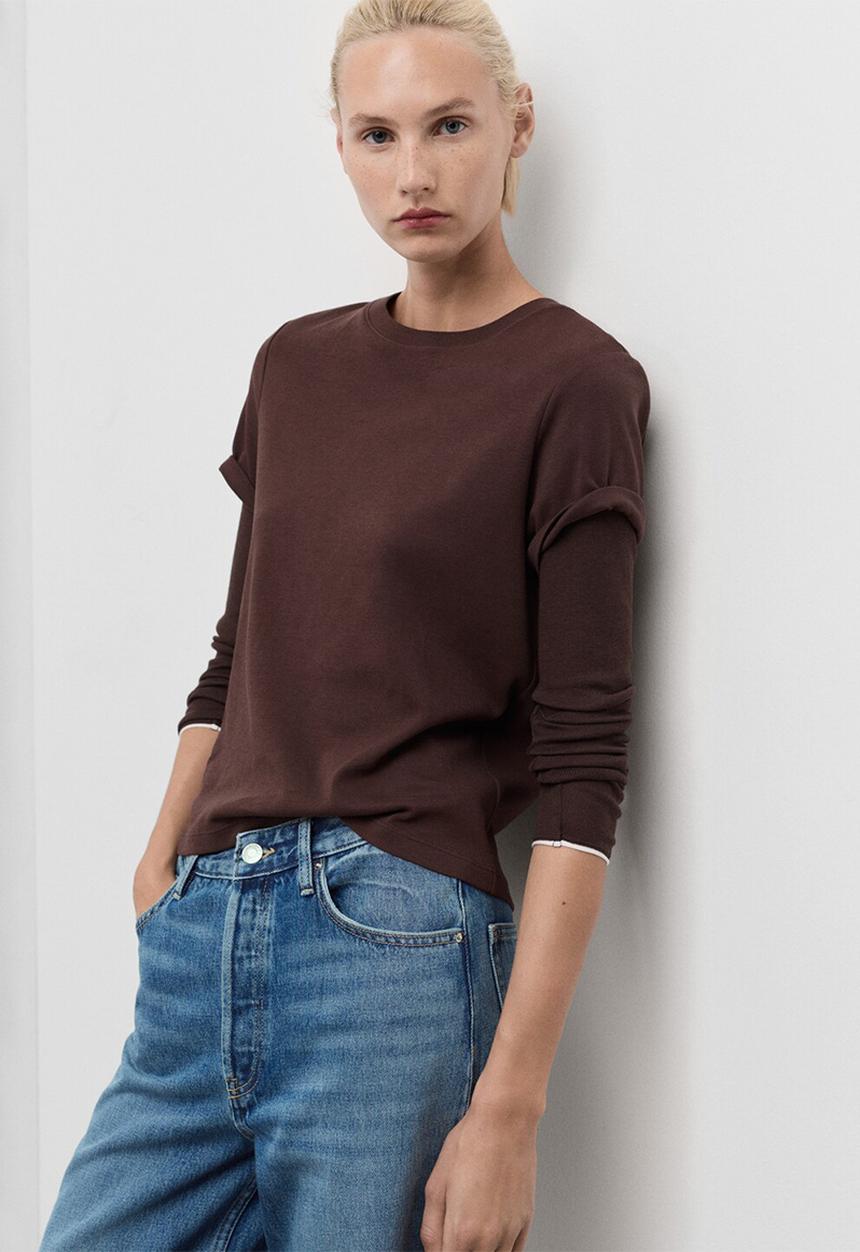 MANGO - Jeans catherin - open blue