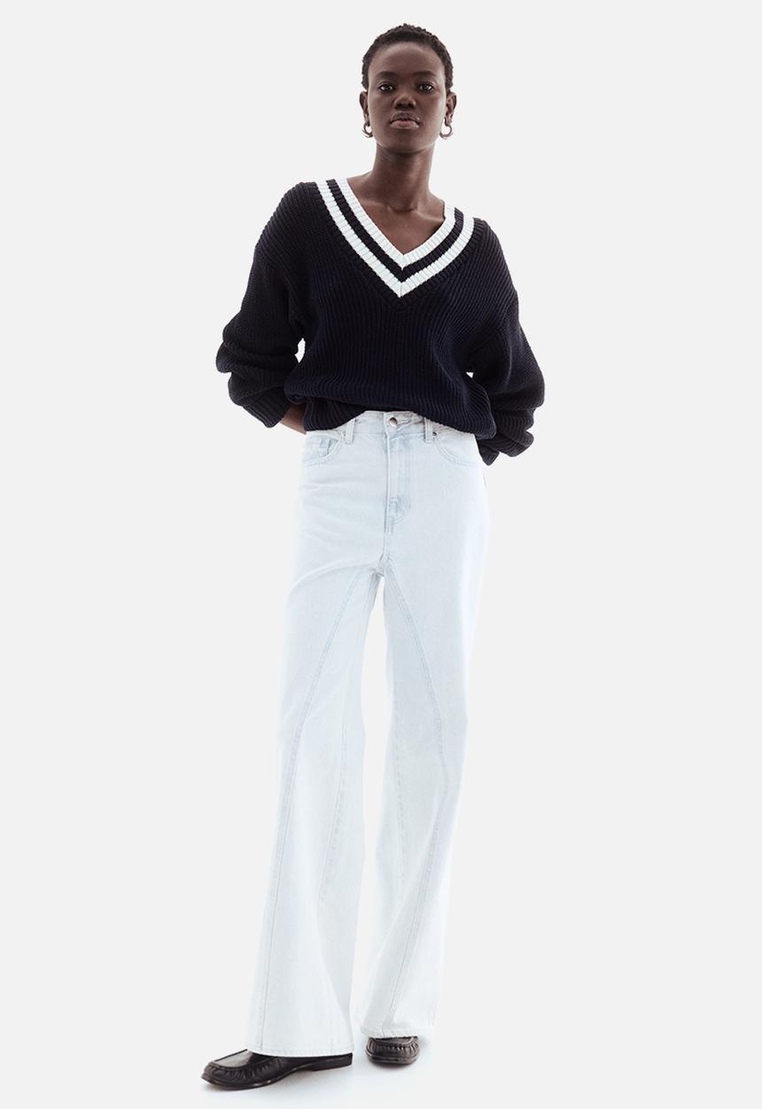 H&M - Flared jeans - light denim blue