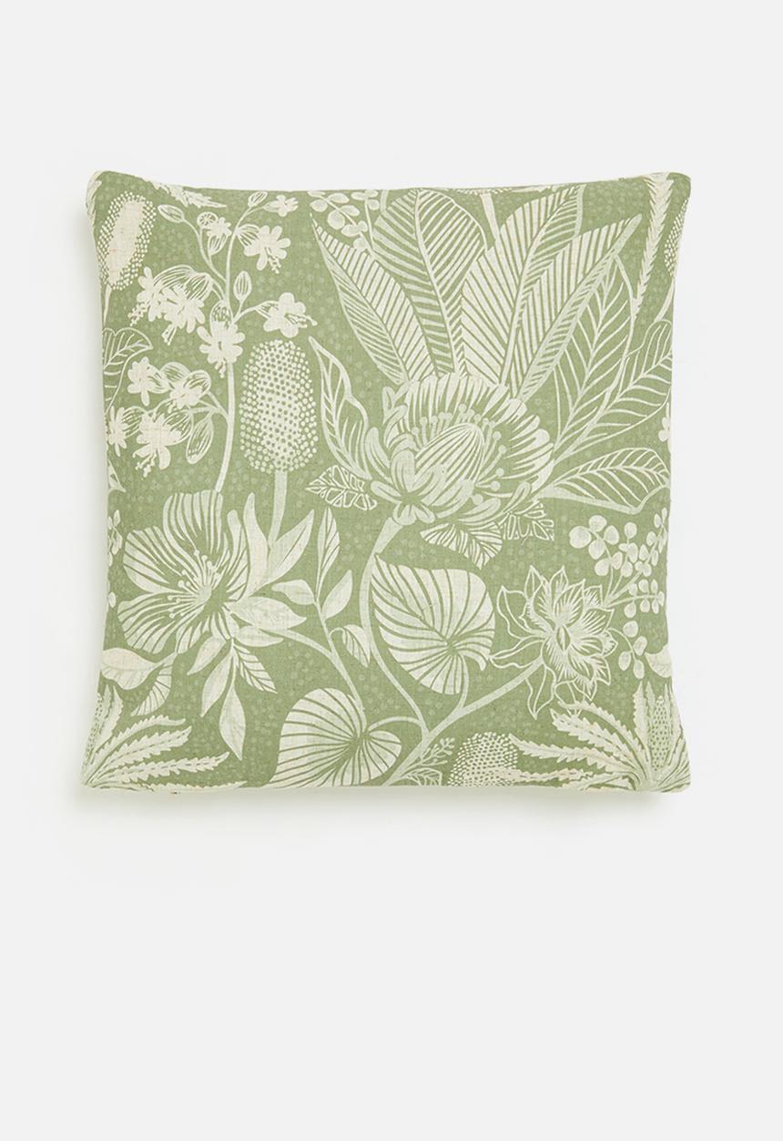H&S - Tropical patio cushion - Sage