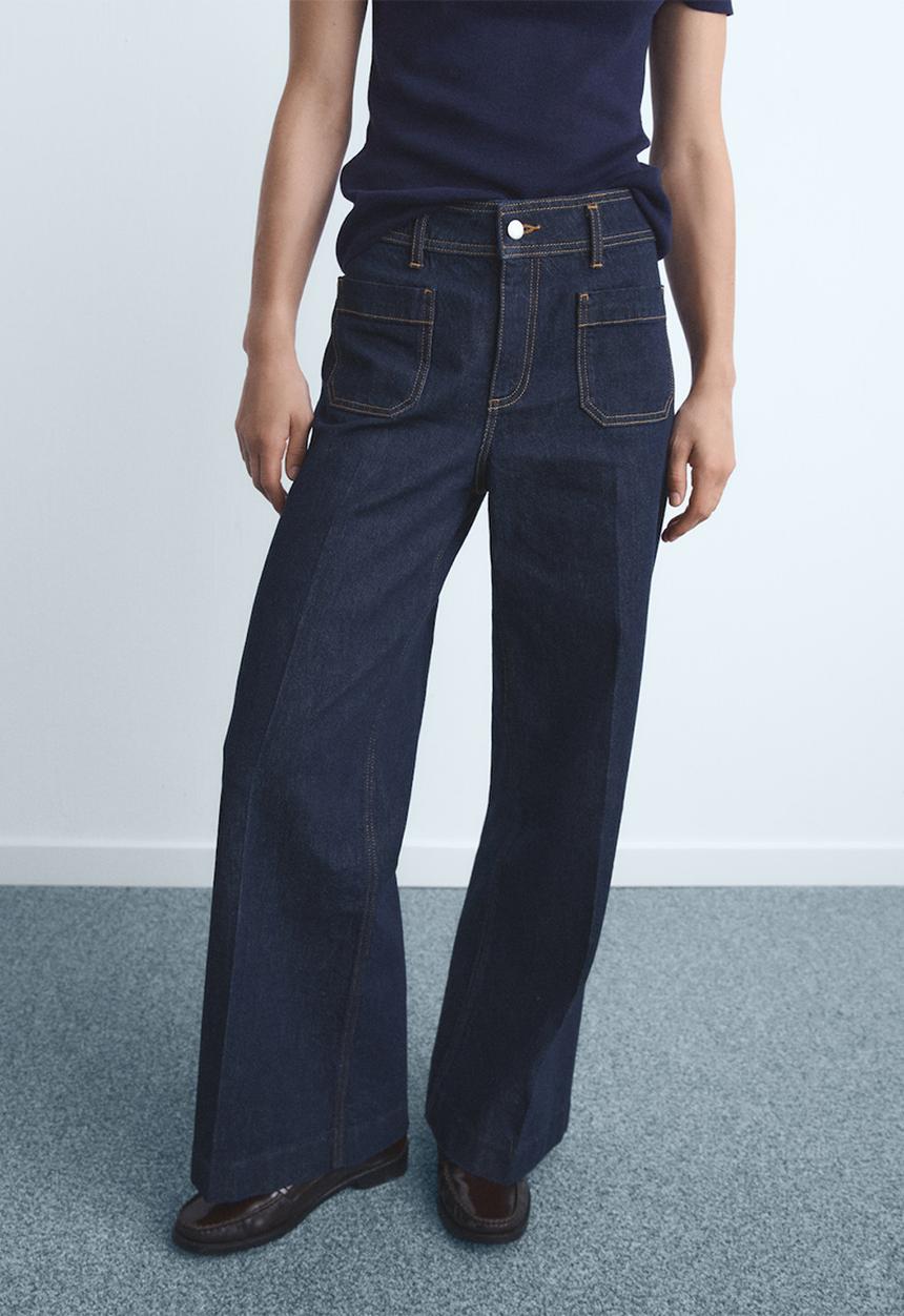 MANGO - Jeans Jessie - Open Blue