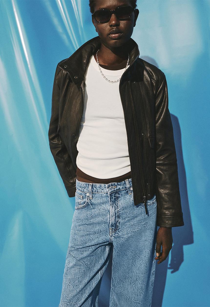 MANGO - Jeans elise - open blue