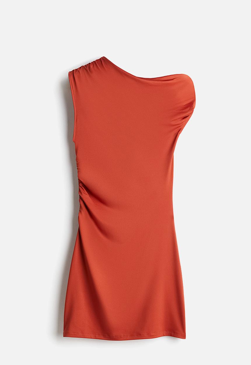 H&M - Draped dress - orange