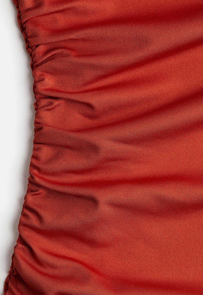 H&M - Draped dress - orange