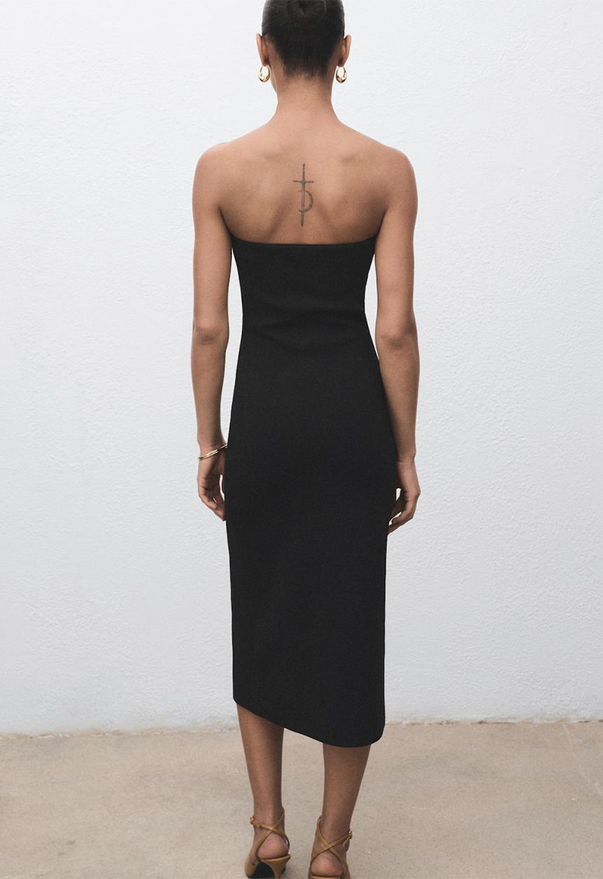 MANGO - Dress dali -  black